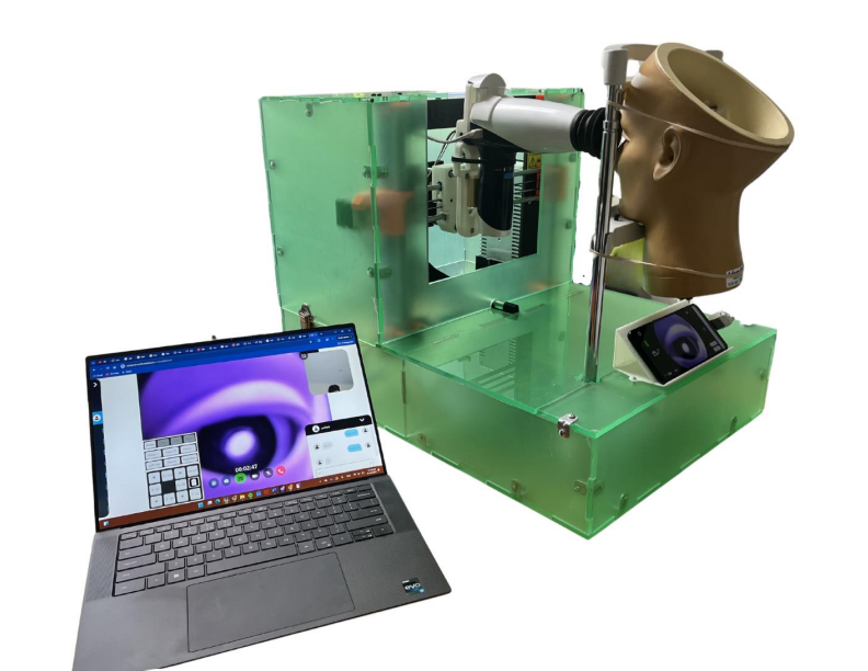 Tele-robotic ophthalmology system prototype